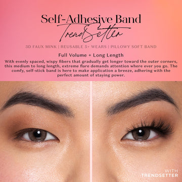Lilly Lashes 3D banda activada por calor facilita la reutilización de pestañas.