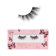 Lilly Lashes Butterfl-eyes pestanas media natural para look suave.