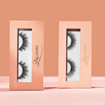 Pestañas Lilly Lashes ligeras y cómodas para uso diario.
