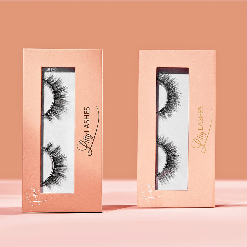 Pestañas Lilly Lashes ligeras y cómodas para uso diario.