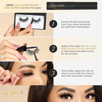 Lilly Lashes Miami Flare 3D Mink: recortables para ajuste perfecto