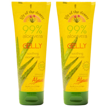 Lily of the Desert Gelly Moisturizer: botella frontal para hidratación suave y rápida