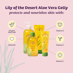 Lily of the Desert Gelly Moisturizer textura gel translúido para hidratación profunda