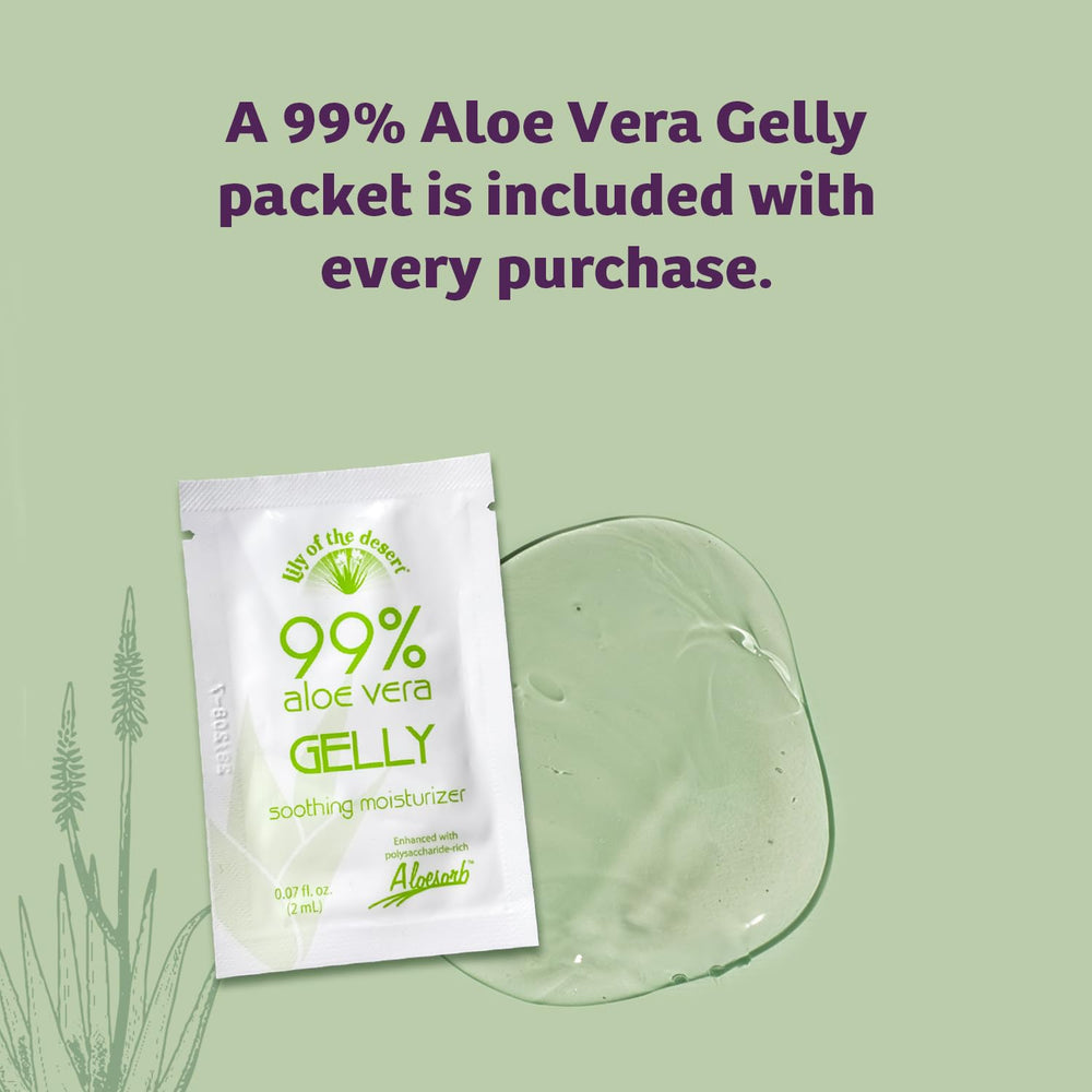 Lily Of The Desert aloe vera orgánica como ingrediente clave para cuidado capilar