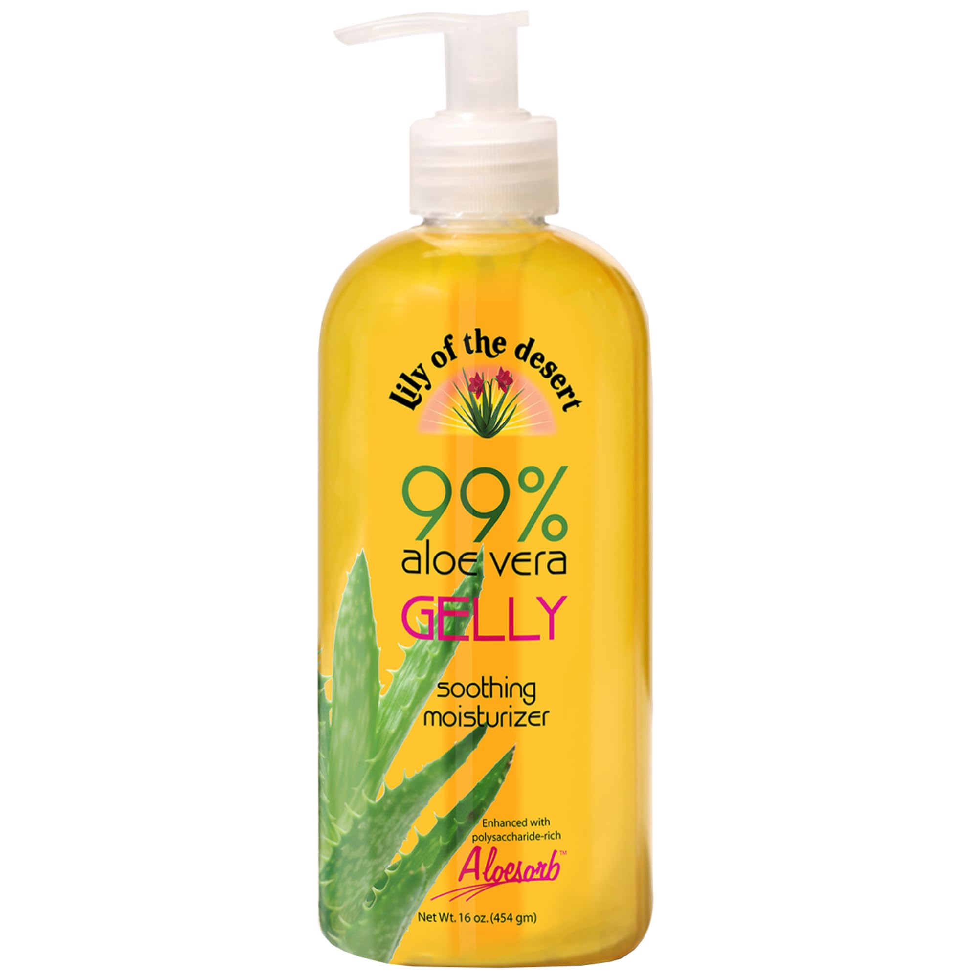 Lily Of The Desert Gelly textura suave para piel sensible