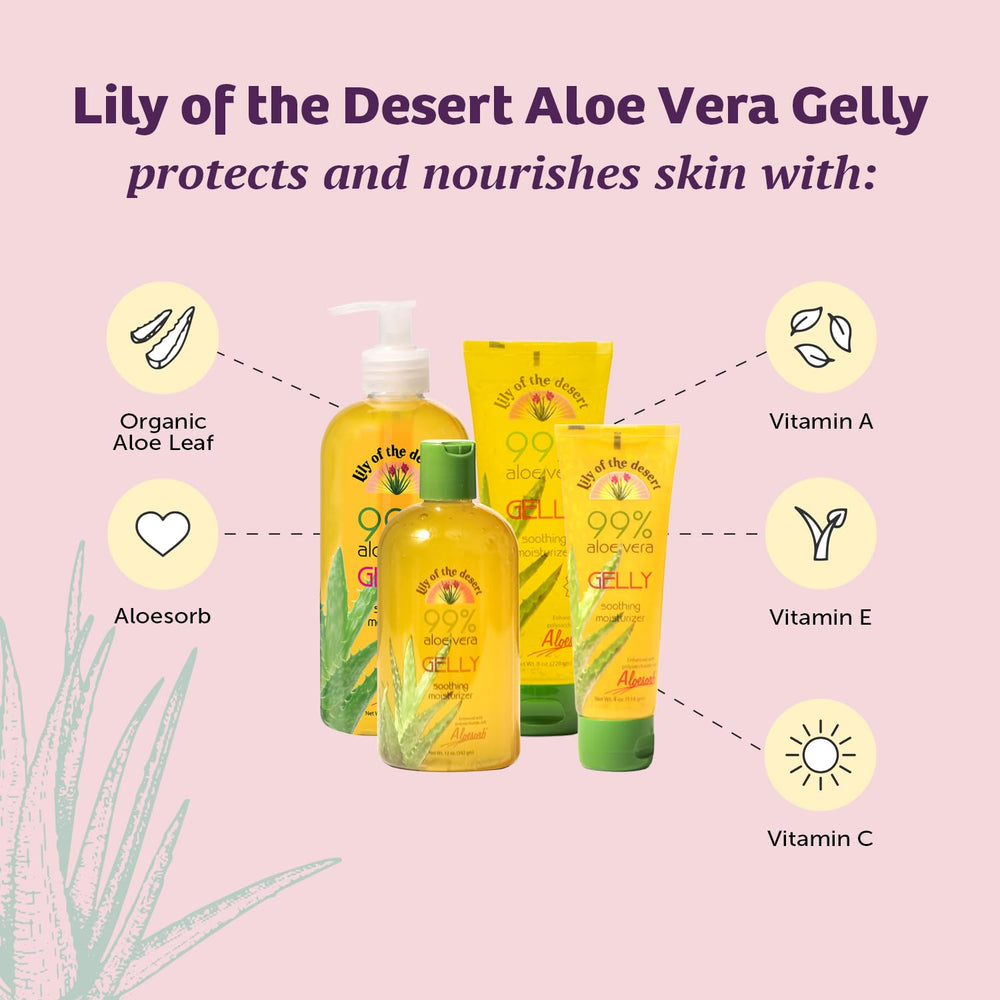 Gelly Lily Of The Desert vitaminas E y C para piel