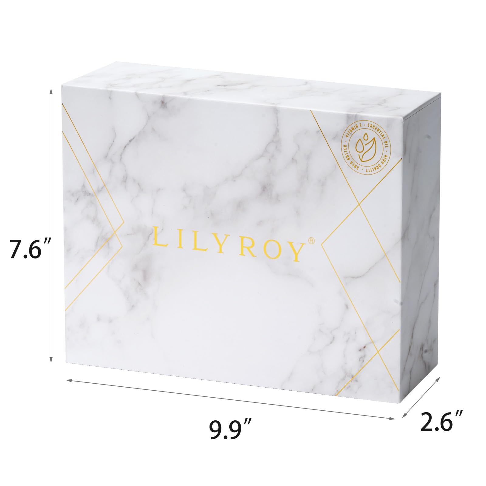 Caja regalo reutilizable Lily Roy, almacenamiento decorativo para belleza.