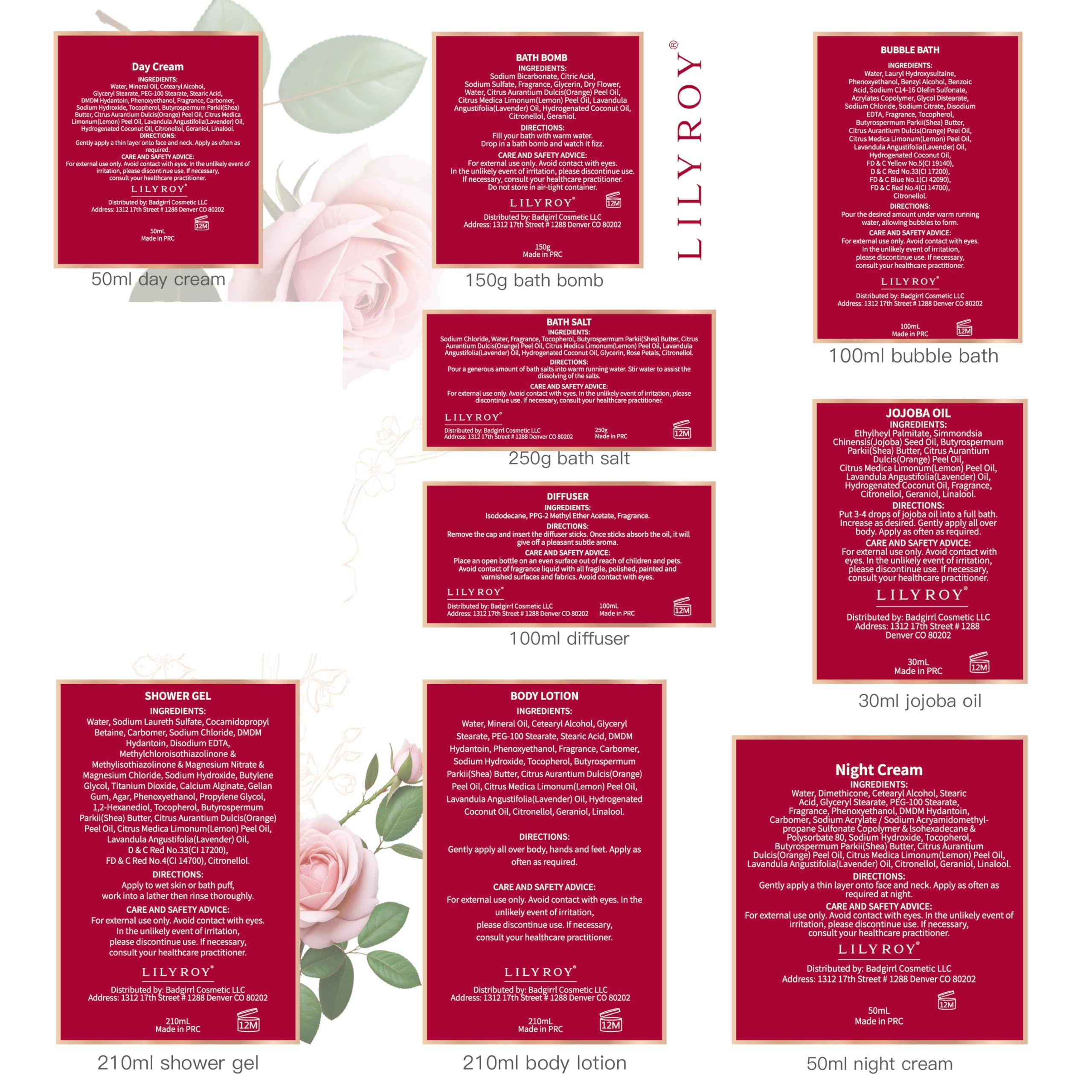 Cesta de regalo de alambre Lily Roy para organización y decoración
