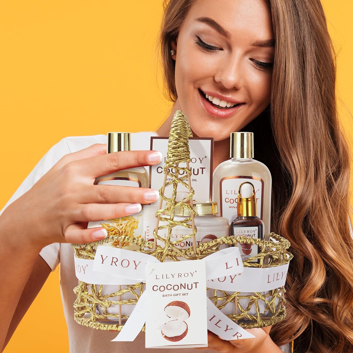 Gel de ducha coco de LILY ROY, perfumado y refrescante para la rutina diaria