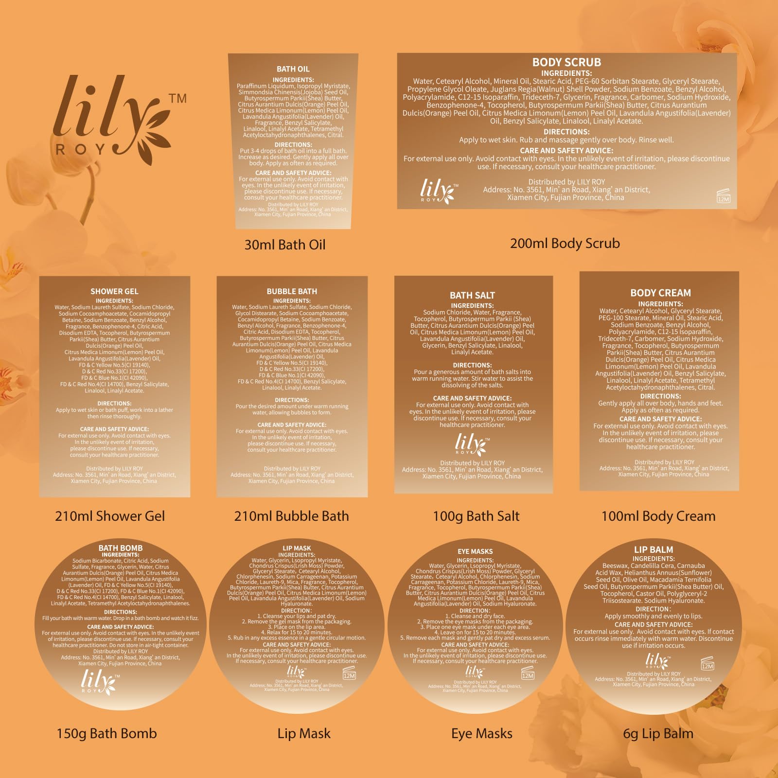 LILY ROY kit spa en casa: regalo ideal para ocasiones