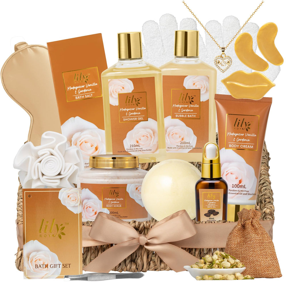 LILY ROY set regalo baño vanilla: experiencia spa en casa