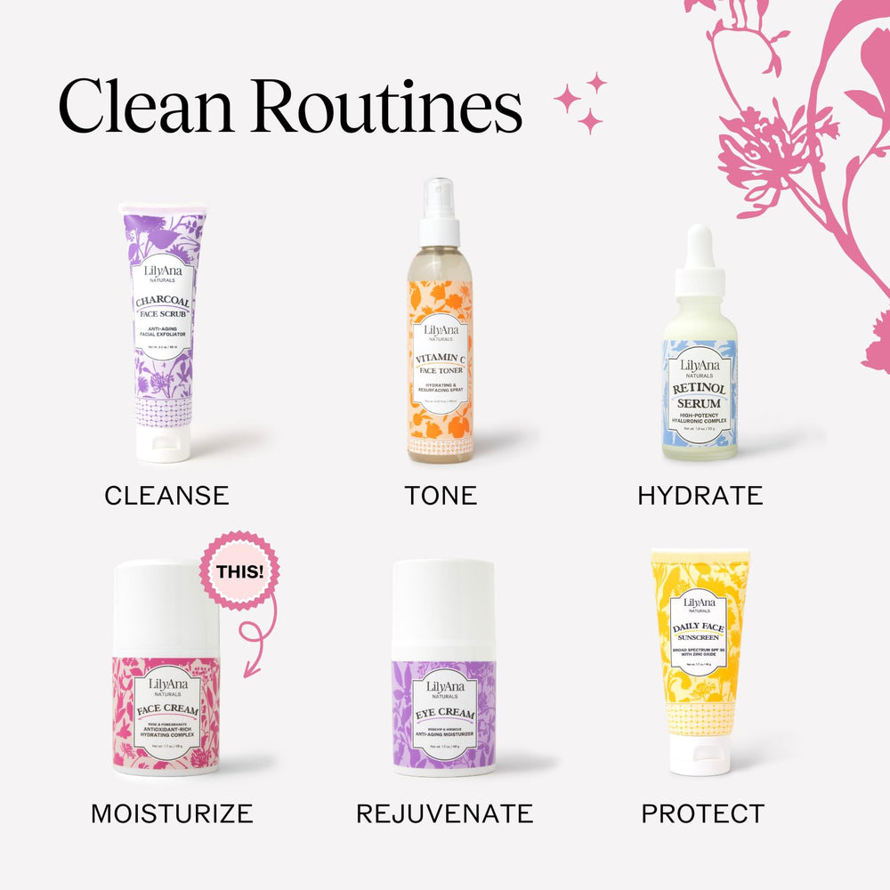 LilyAna Naturals apto para todos los tipos de piel, uso diario.