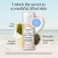 Textura cremosa de LilyAna Naturals destacando hidratación y elasticidad