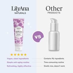 LilyAna Naturals exfoliante facial poros despejados y piel más limpia