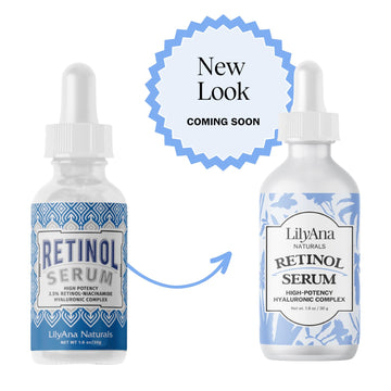 LilyAna Naturals Retinol Serum - rutina diaria: mejora gradual en cuidado de la piel.