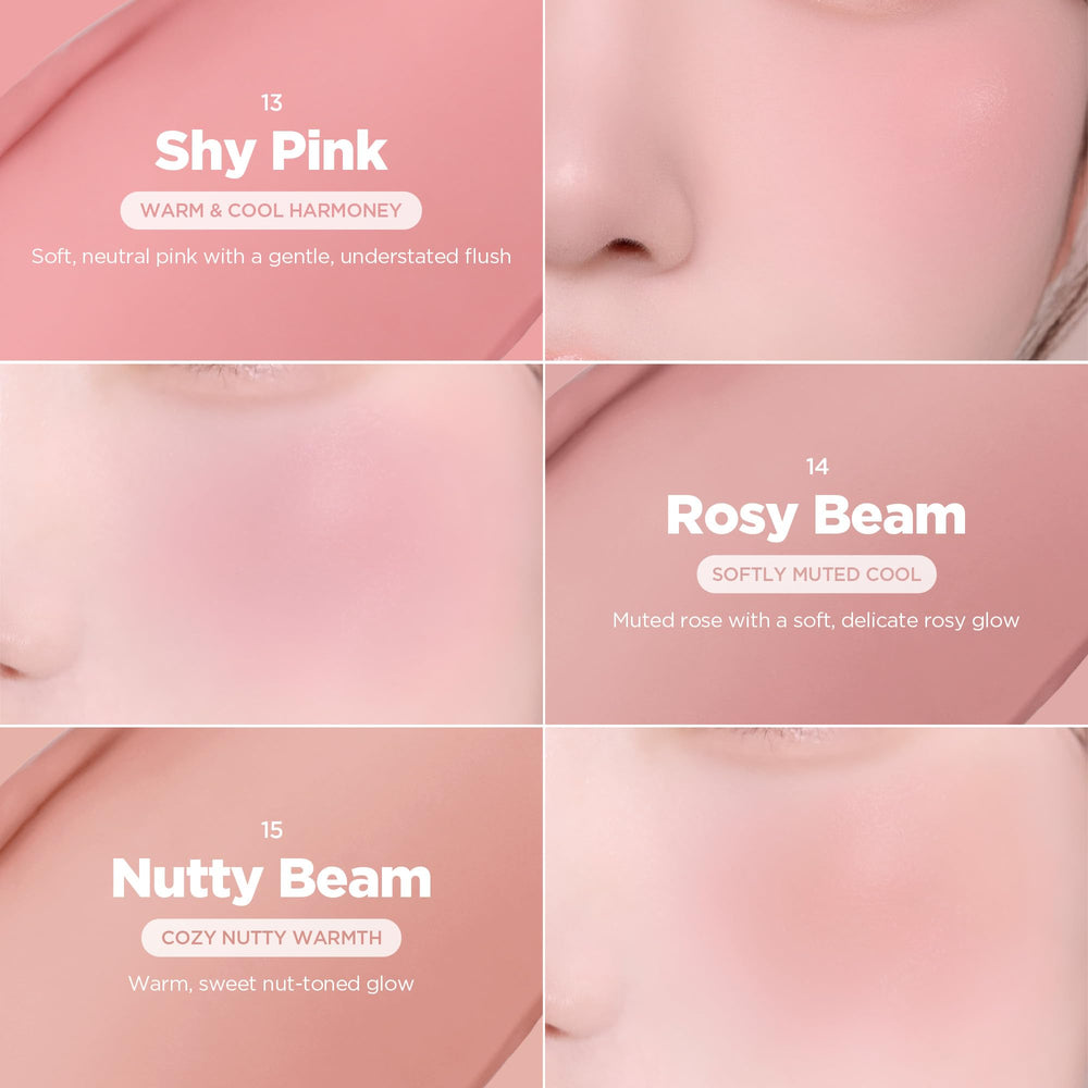 Lilybyred Luv Beam, rosa inocente ideal para uso diario