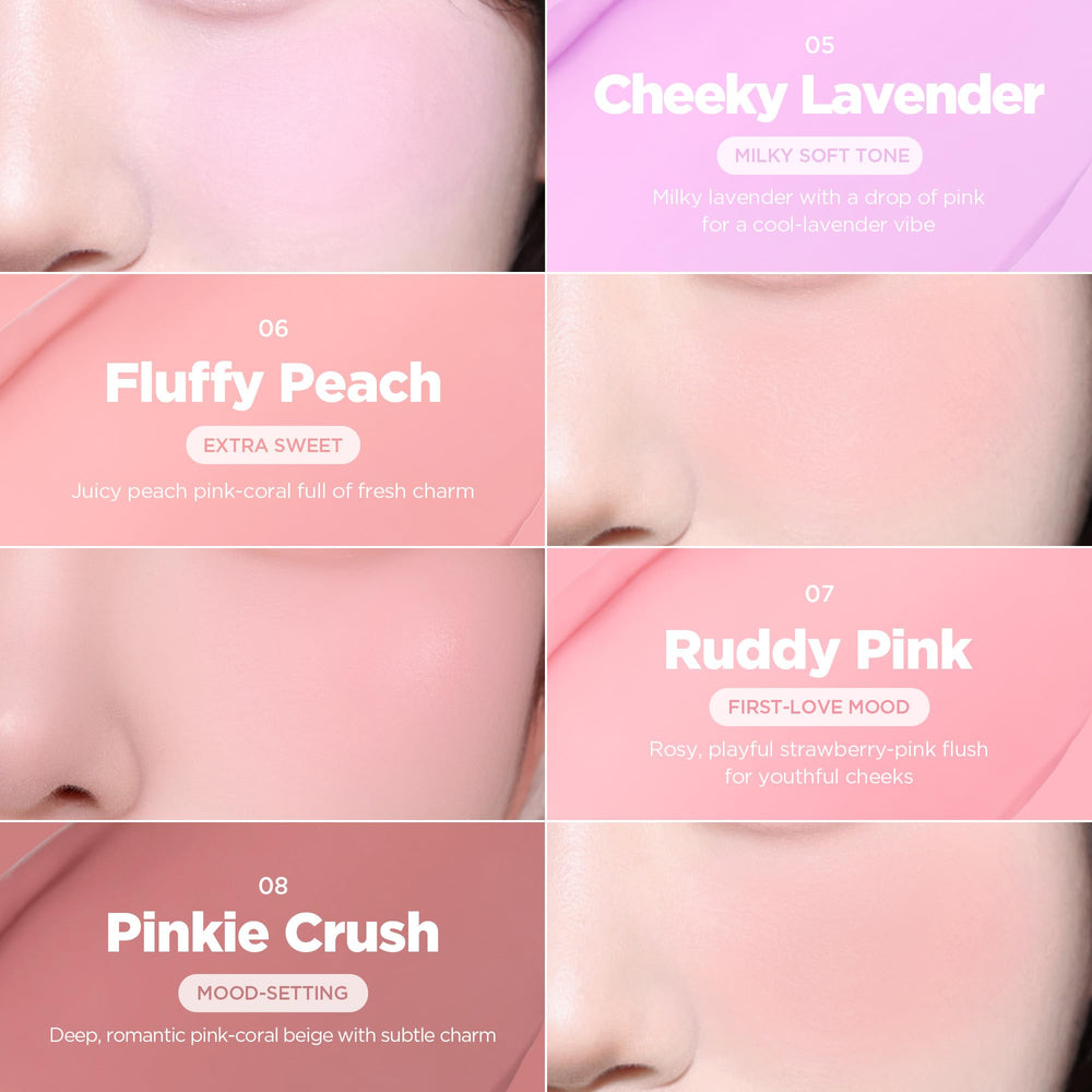 lilybyred Luv Beam Cheek Balm, tono Mood Rose para rubor favorecedor.