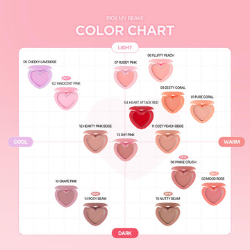 lilybyred Luv Beam Cheek Balm, uso multi para mejillas, ojos y labios.