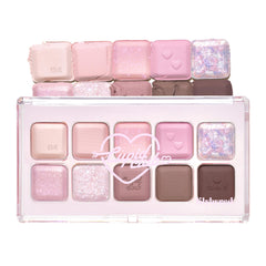 Lilybyred Mood paleta de 10 tonos para looks versátiles en día y noche.