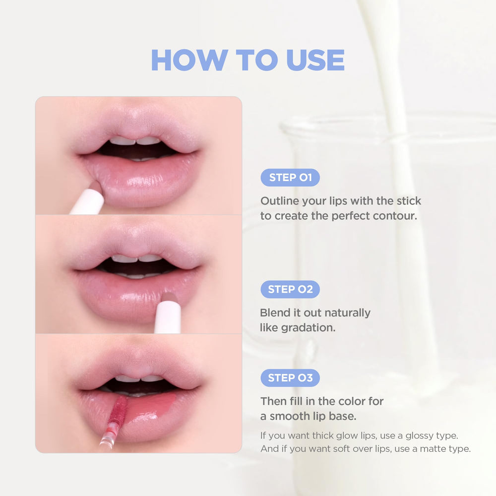 lilybyred Smiley Lip Blending Stick almond oil hydration keeps lips comfortable.
