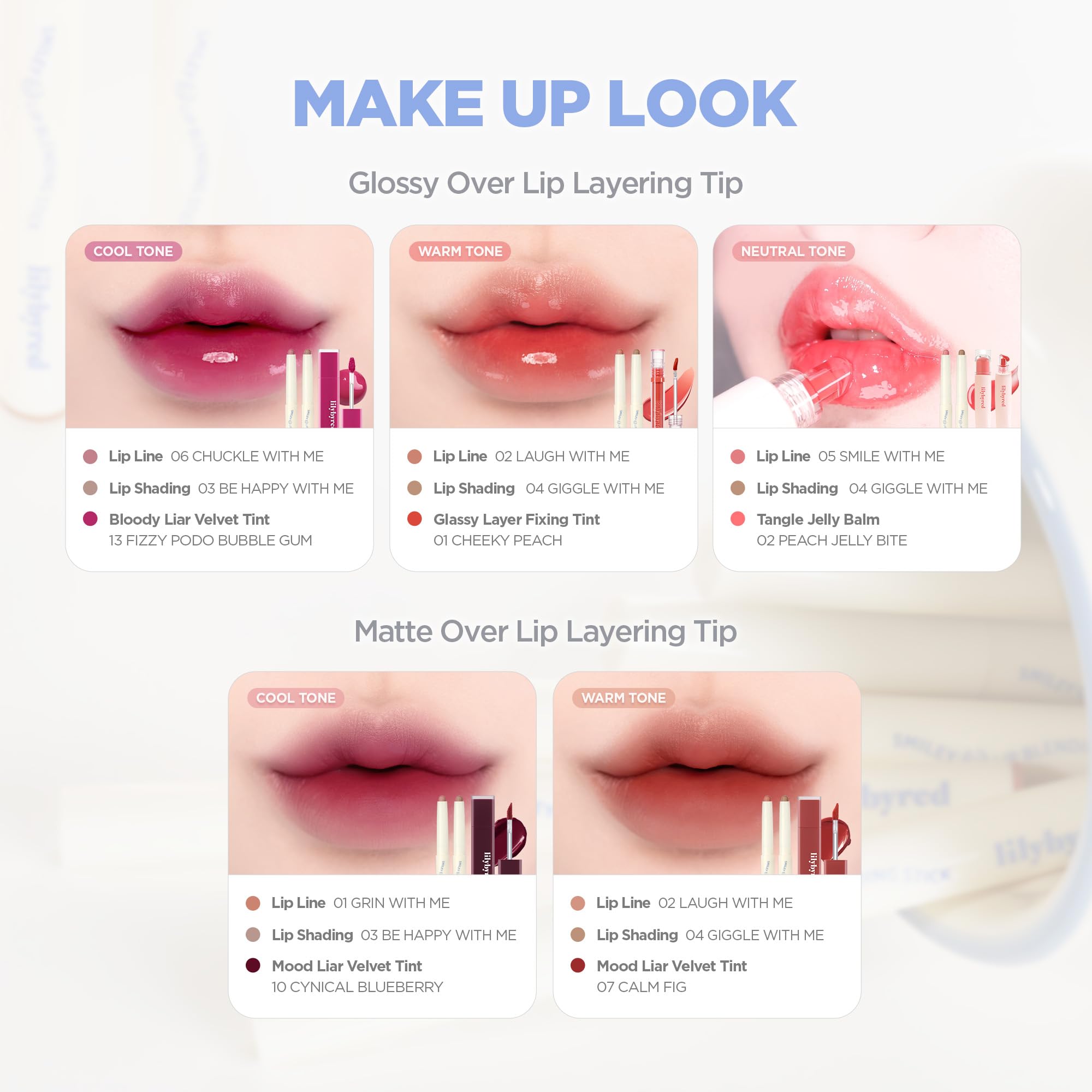 Lilybyred Smiley Lip Blending Stick, aceite de almendra para labios suaves.