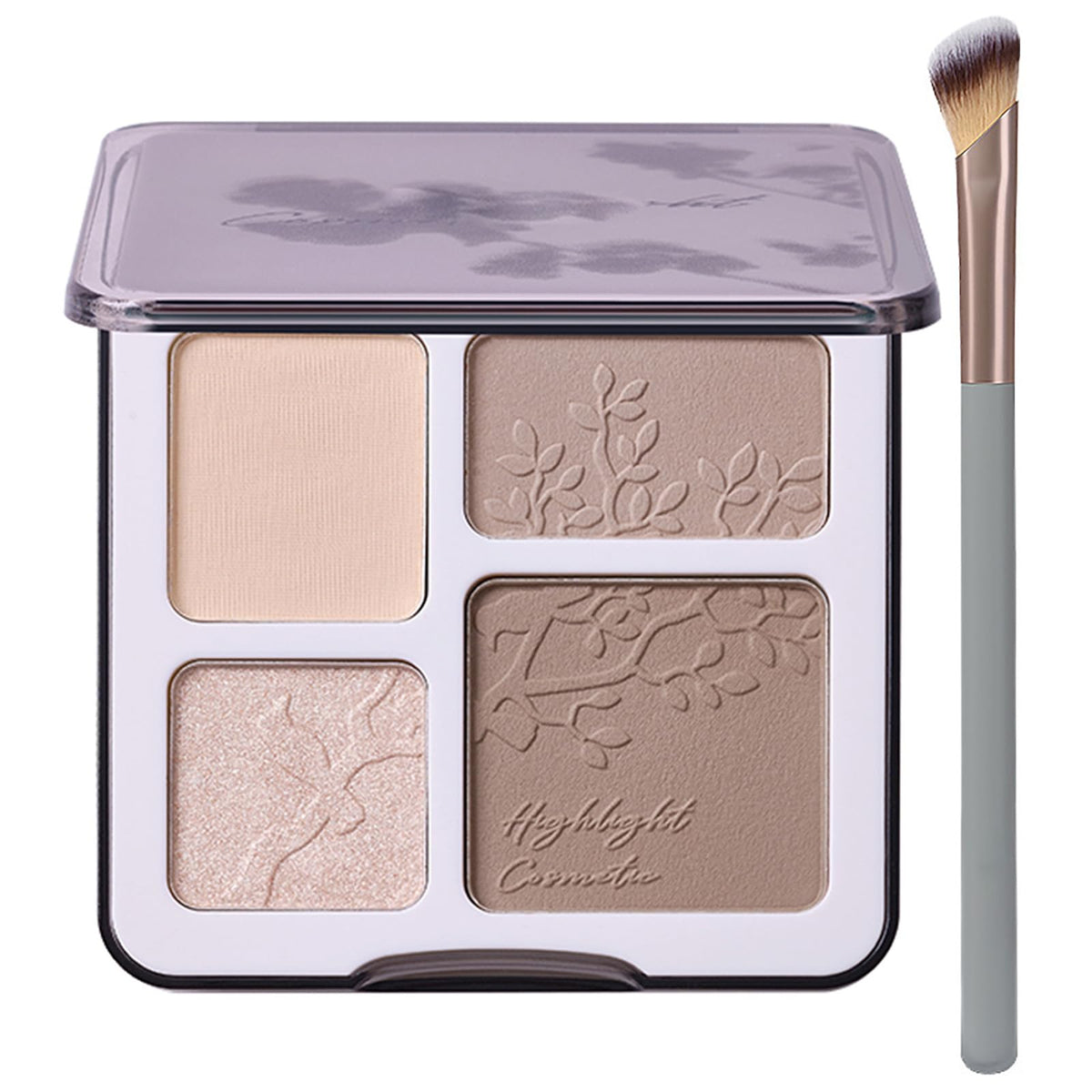 Lilyloria face highlighter contour palette open for precise sculpting