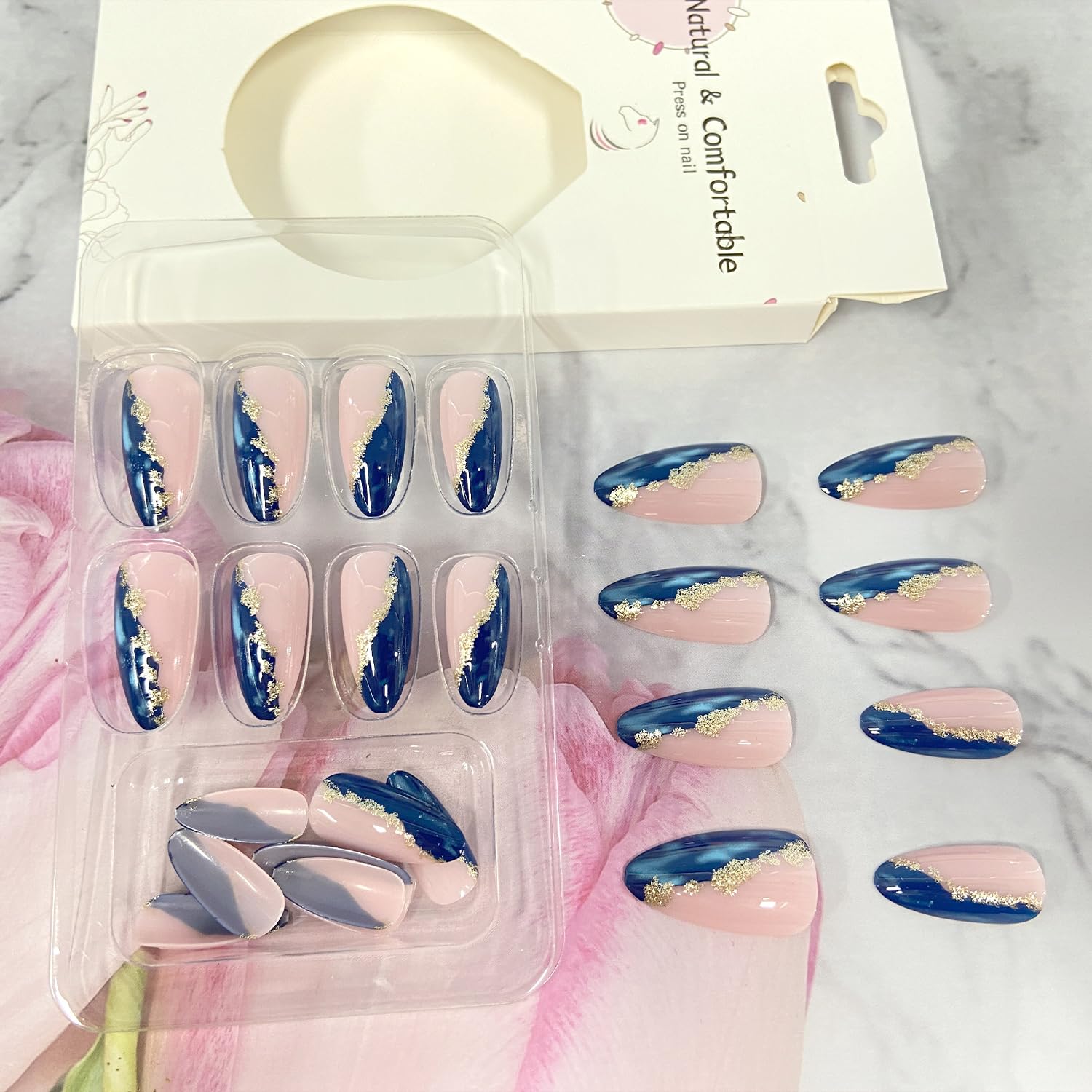 Set de 24 piezas en 12 tallas para ajuste fácil.