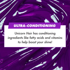 Lime Crime Genie Unicorn Hair Dye aplicación en mano para teñido seguro en casa