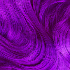 Lime Crime Genie Unicorn Hair Dye mostrando cabello previamente aclarado para tinte