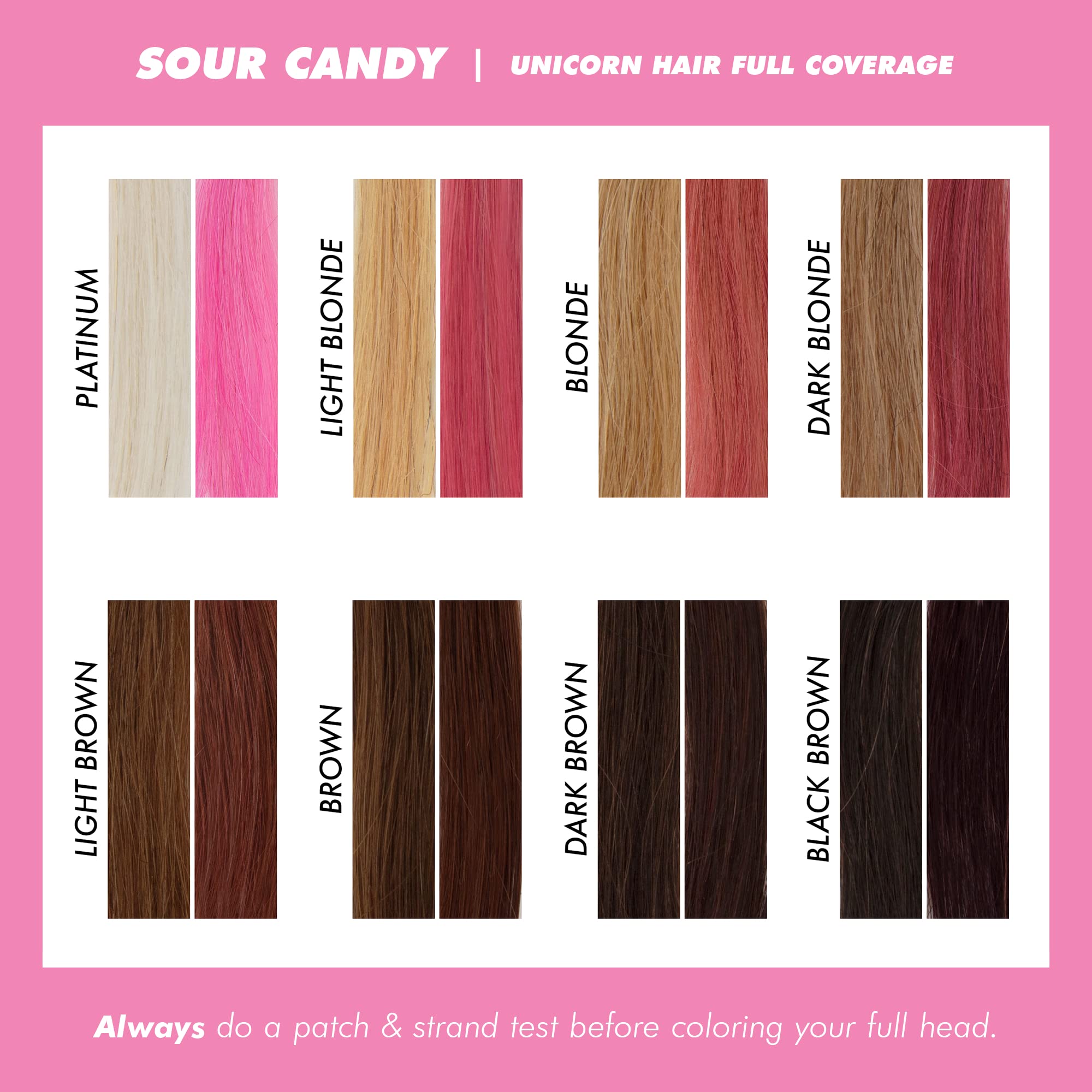 Aroma cítrico y vainilla del Sour Candy mejora la experiencia de color.