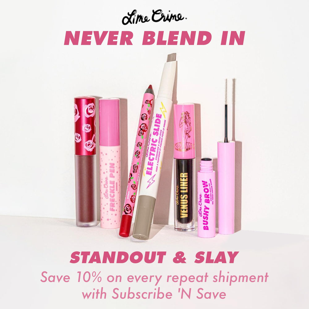 Lime Crime Unicorn Hair Dye, envase práctico para tu rutina de color.