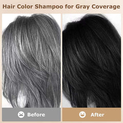 Limer champú-tinte extractos herbales, nutrición profunda del cabello.