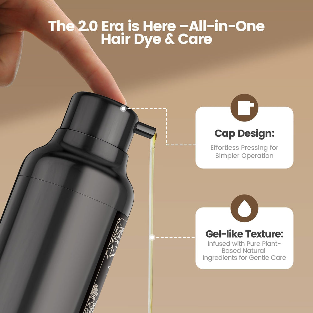 Limer champú-tinte apto para todo tipo de cabello.