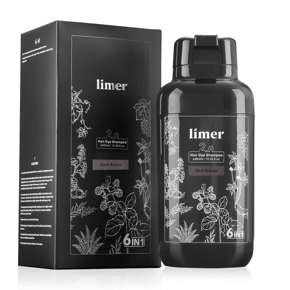 Limer champú-tinte 20–40 minutos, color visible sin complicaciones.