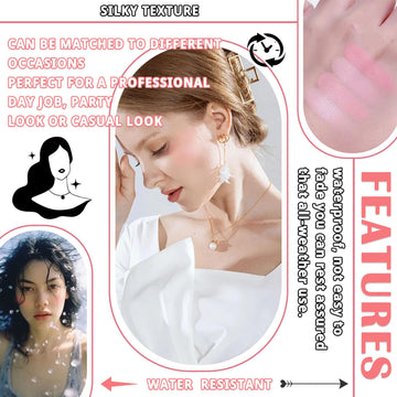 LingHaoLH tonos resaltan mejillas para look fresco