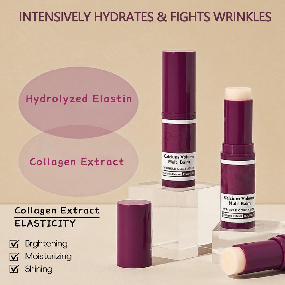 Lingyun Calcium Multi Balm Stick: cuidado de cuello para mayor firmeza y suavidad