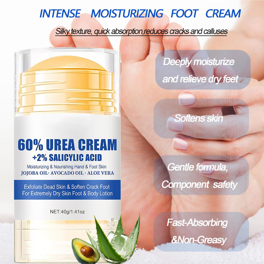 Lingyun crema urea 60% para manos y pies, uso diario