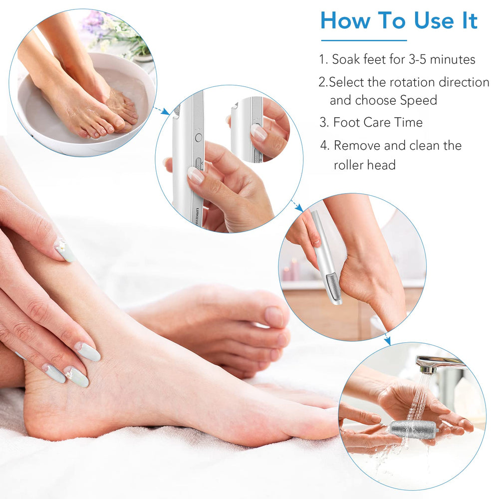 LINKEVAP kit-pedicure-domicile: soin des pieds à la maison pour toute la famille.