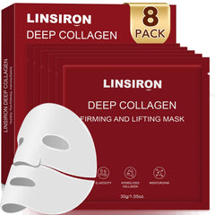 La mascarilla LINSIRON Bio-Colágeno Real Profunda para hidratación nocturna.