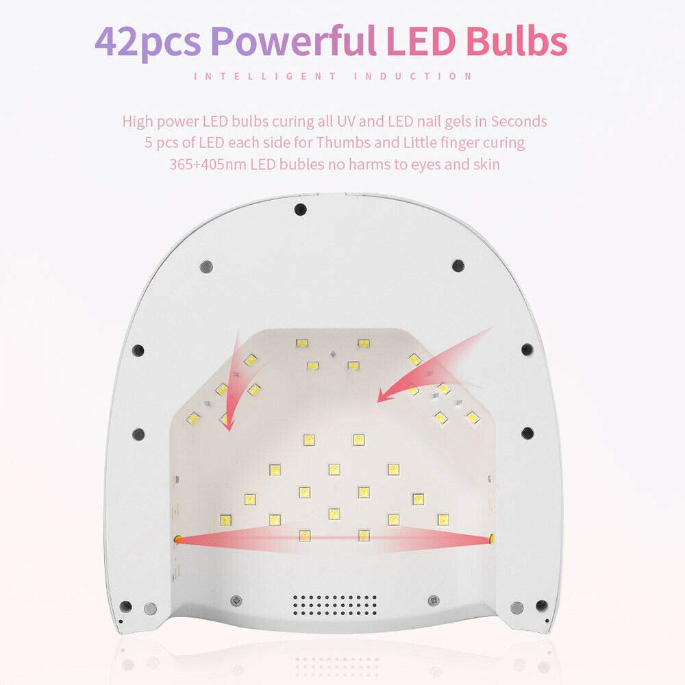Linssy lámpara UV-60W incluye capas y acabado mate como regalo