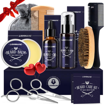Lionmane peine adelgazante para barba: desenreda y define texturas