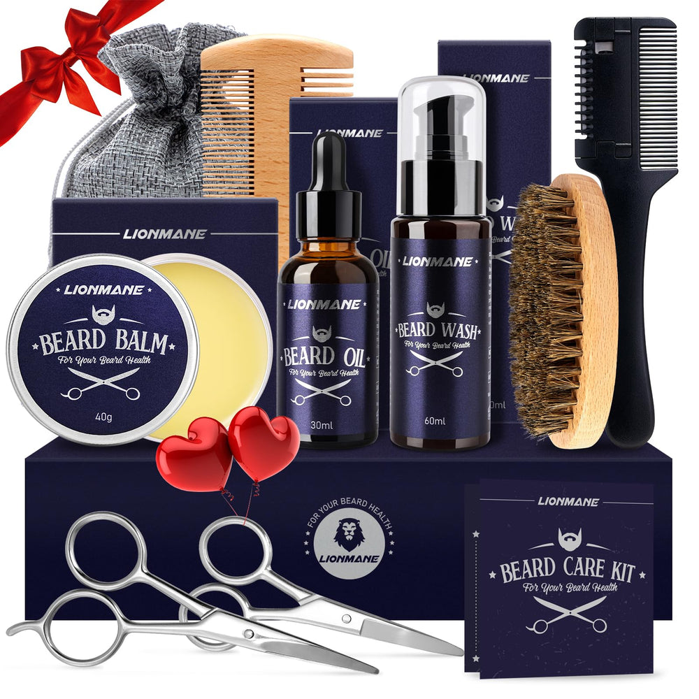 Lionmane peine adelgazante para barba: desenreda y define texturas
