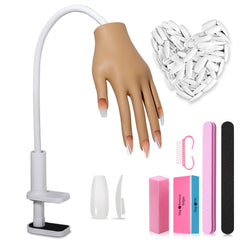 LIONVISION: mano de practica para uñas acrilicas, ideal para aprender técnicas