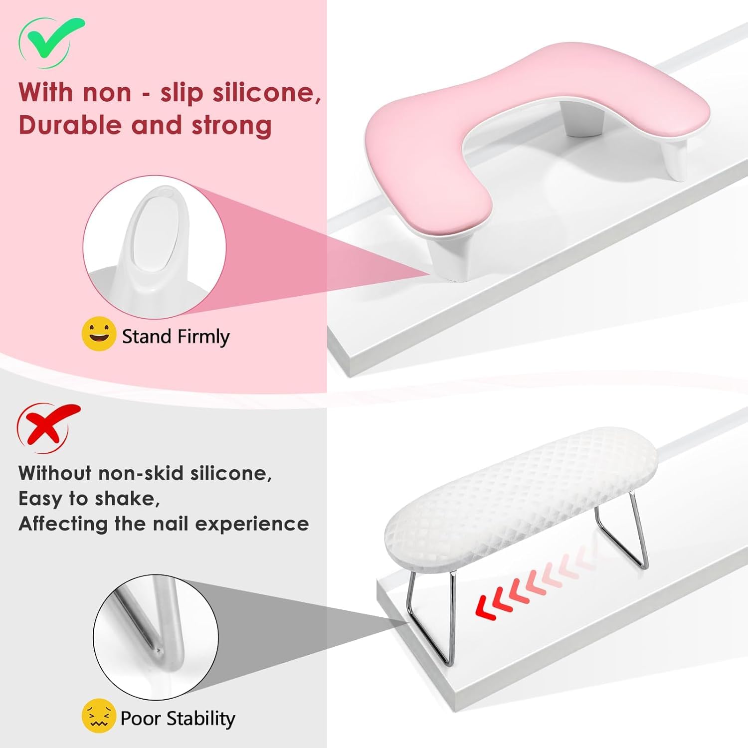 Diseño ergonómico con inclinación de 15 grados para mayor confort.