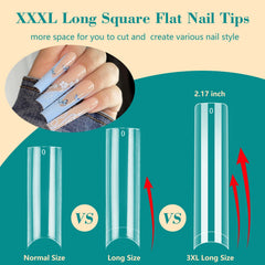 Longitud extra larga LIONVISION para estilos creativos de uñas