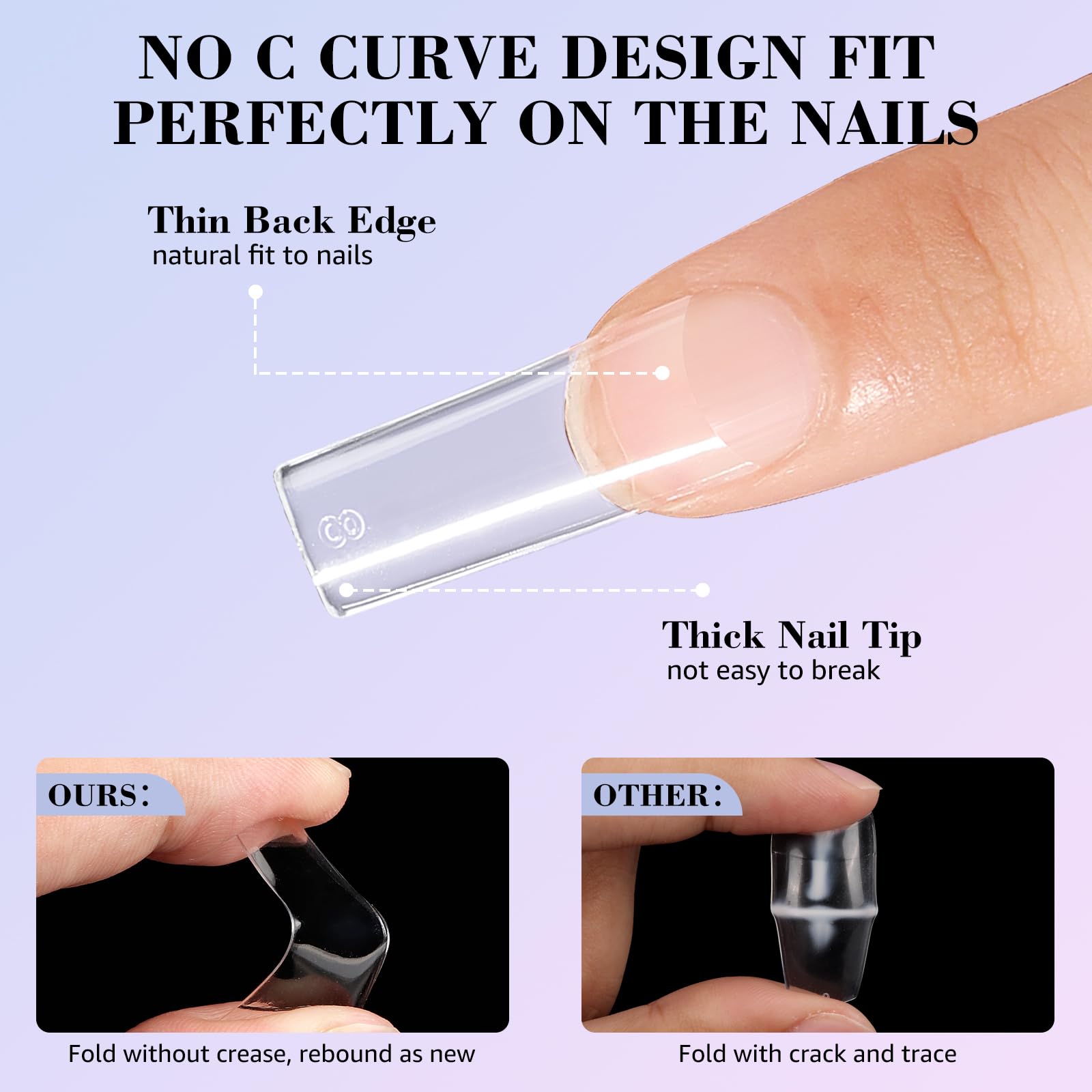 LIONVISON: conjunto de 10 tallas y 500 piezas con estuche para manicura.