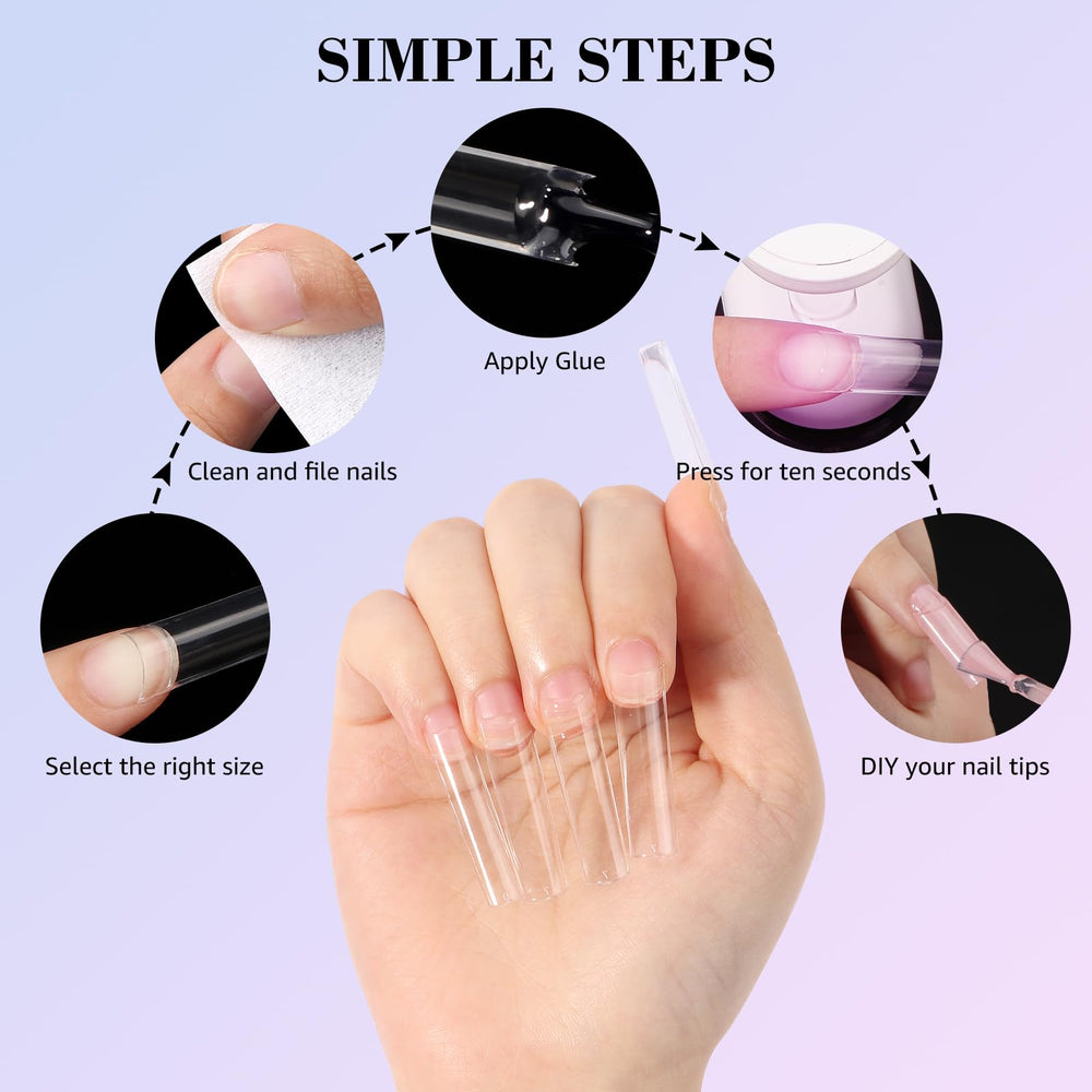 LIONVISON: puntas compatibles con esmalte y polvo Dip para múltiples estilos.
