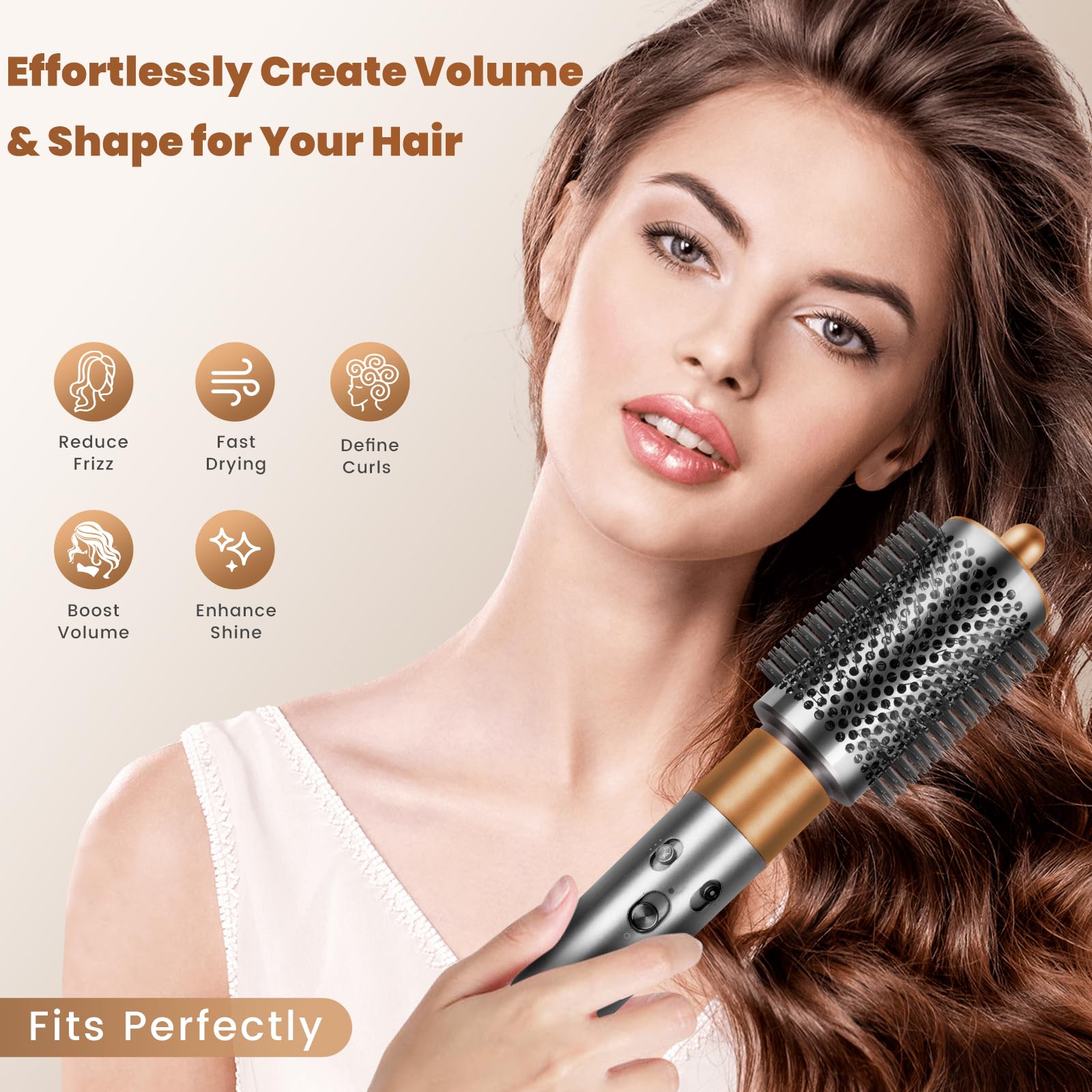 Liopif Airwrap accesorio voluminizador, definición de volumen para todo tipo de cabello