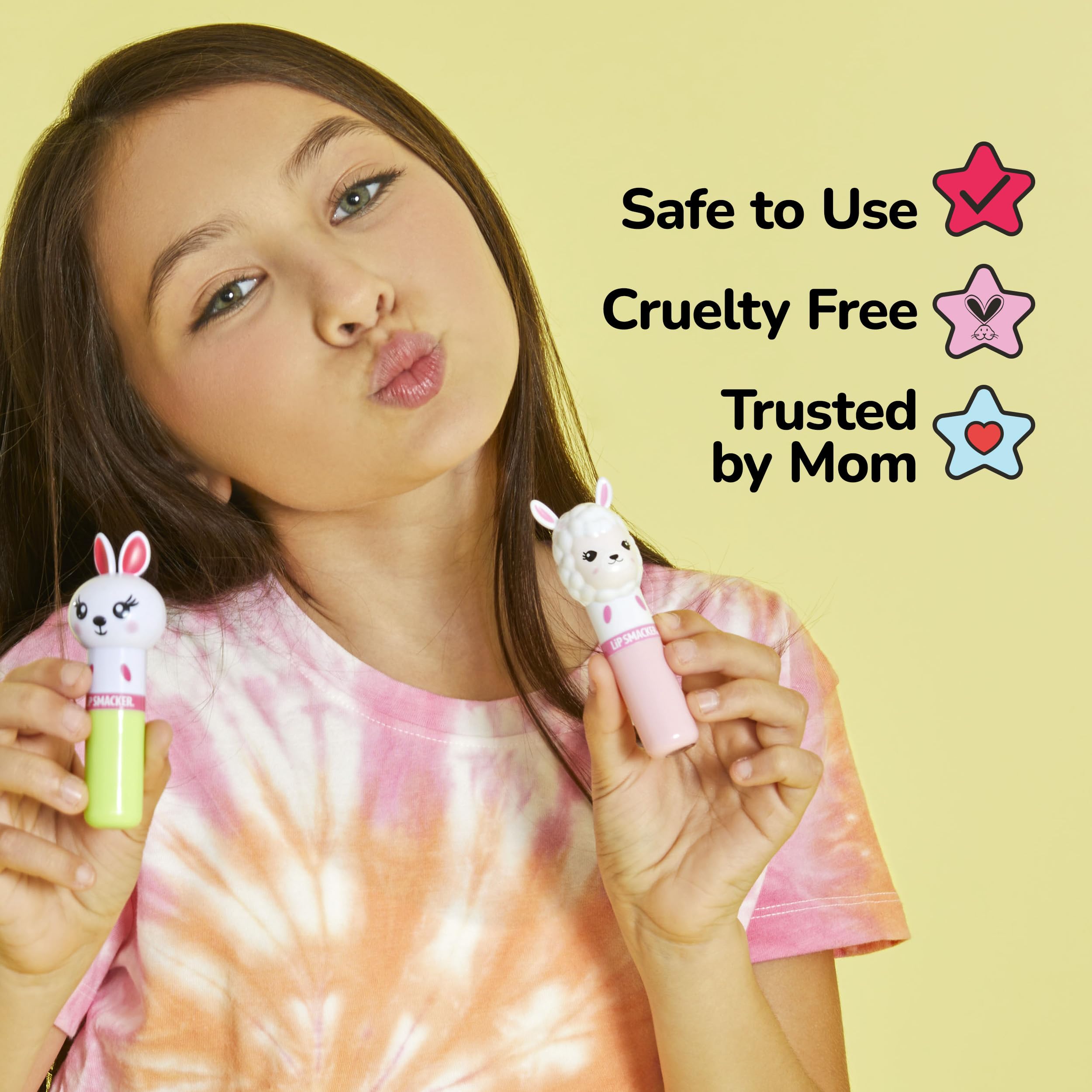 Lip Smacker diseno adorable envase: envase con personaje para colección.