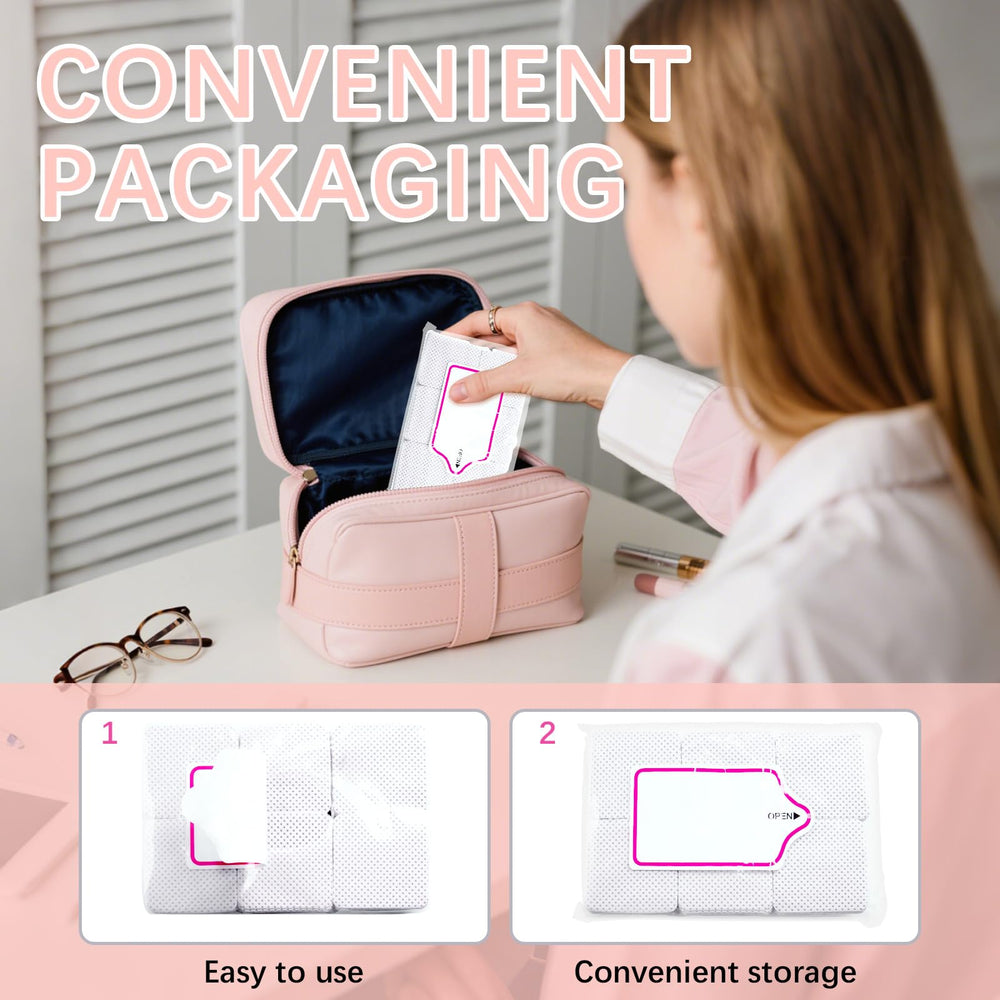 Lipetol: toallitas uñas gel absorbentes sin pelusa, minimizan el desbordamiento.